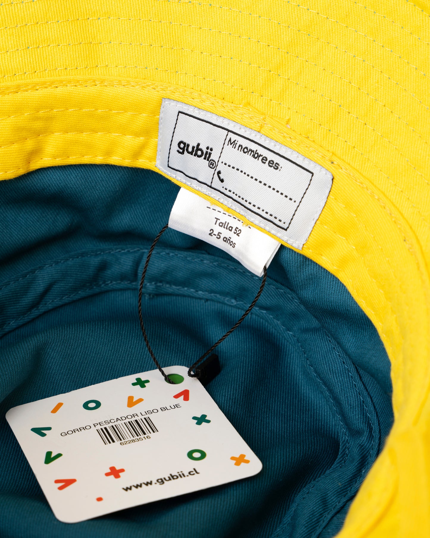 Gorro Pescador Liso - Azulino Calipso