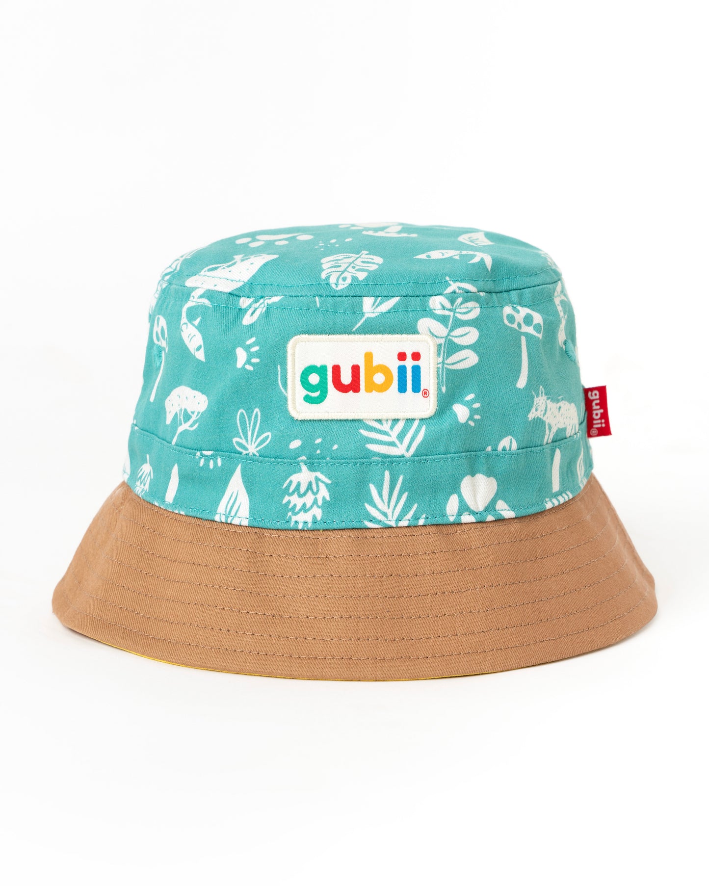 Gorro Pescador Estampado - Verde claro Café