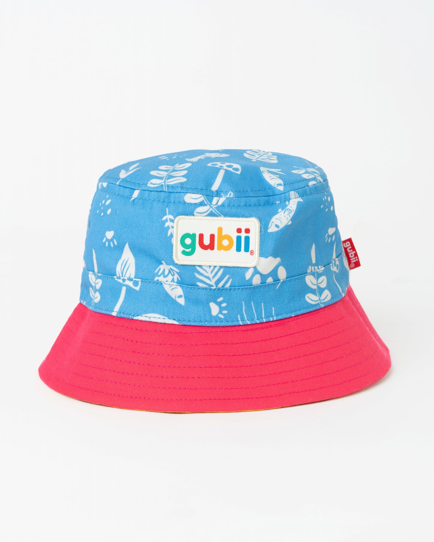 Gorro Pescador Estampado -  Celeste Coral