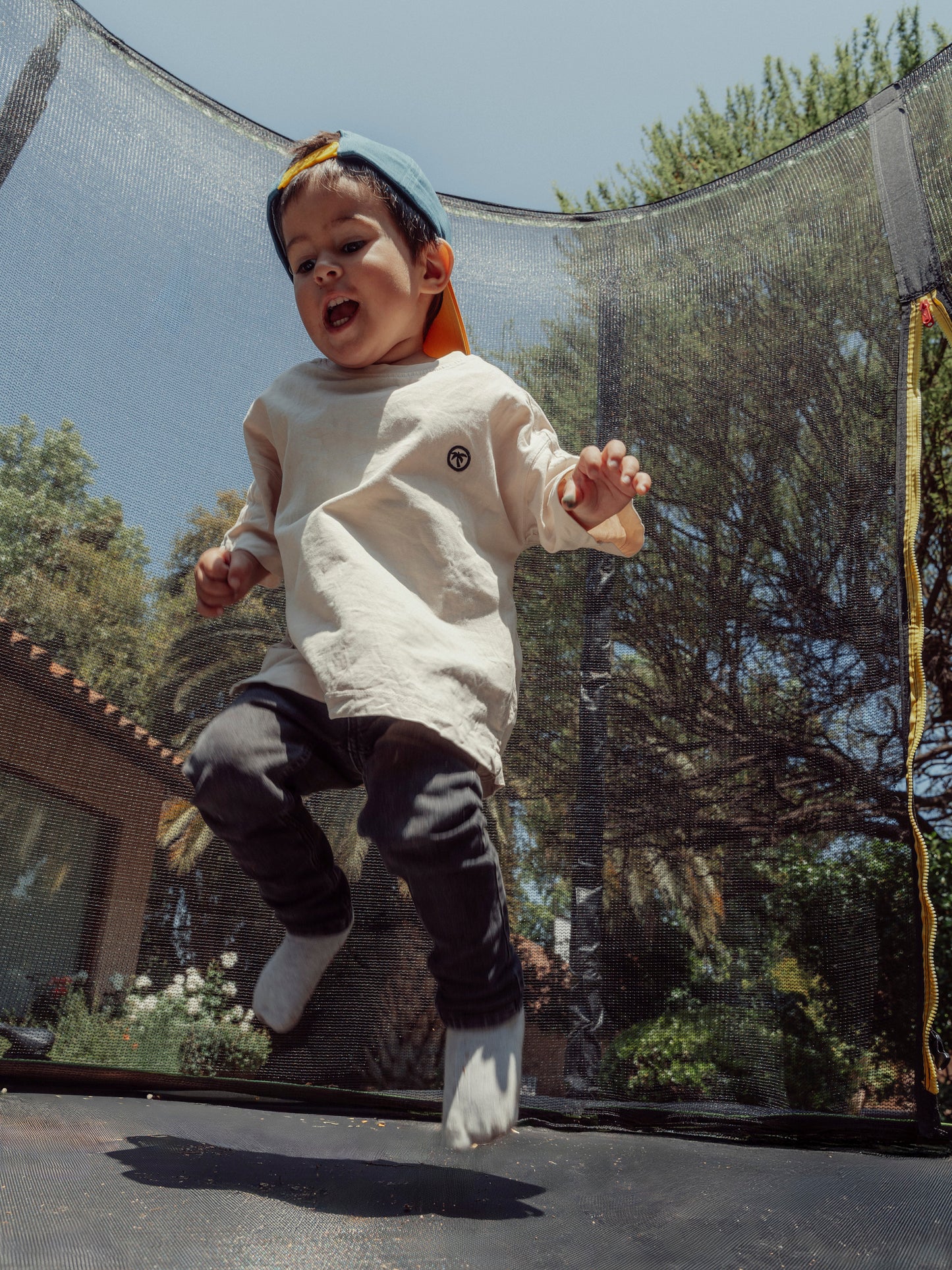 Jockey Liso - Azul Amarillo