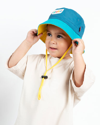 Gorro Pescador Liso - Azulino Calipso